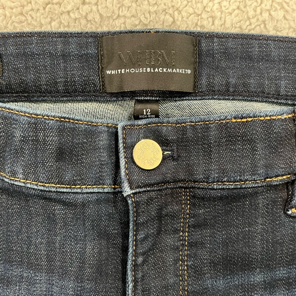 White House Black Market High Rise Skinny Jeans